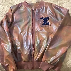 Iridescent Pink WDW 50th Bomber Jacket